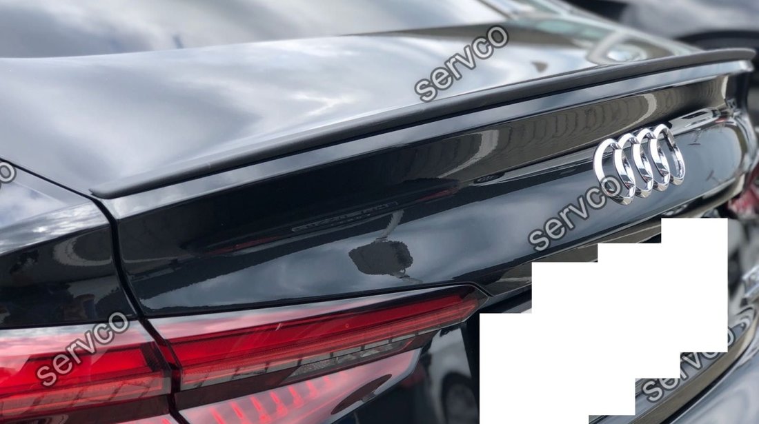 Eleron spoiler adaos Audi A5 F5 8W8 Sportback Sline S5 RS5 2016-2019 v2