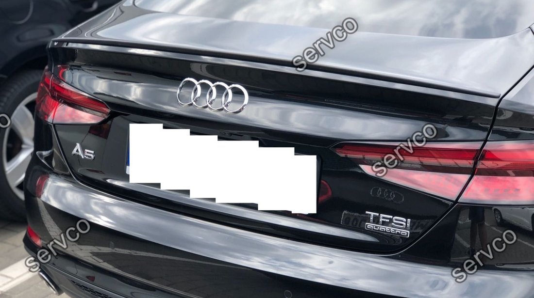 Eleron spoiler adaos Audi A5 F5 8W8 Sportback Sline S5 RS5 2016-2019 v2