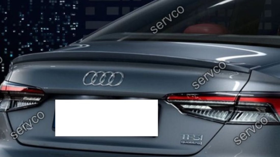 Eleron spoiler adaos Audi A5 F5 8W8 Sportback Sline S5 RS5 2016-2019 v3