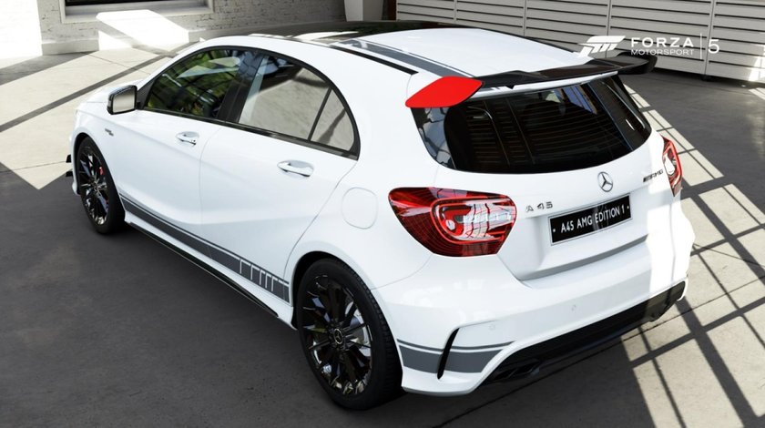 Eleron spoiler adaos Mercedes W176 A Class A45 AMG 2012-2018 v2