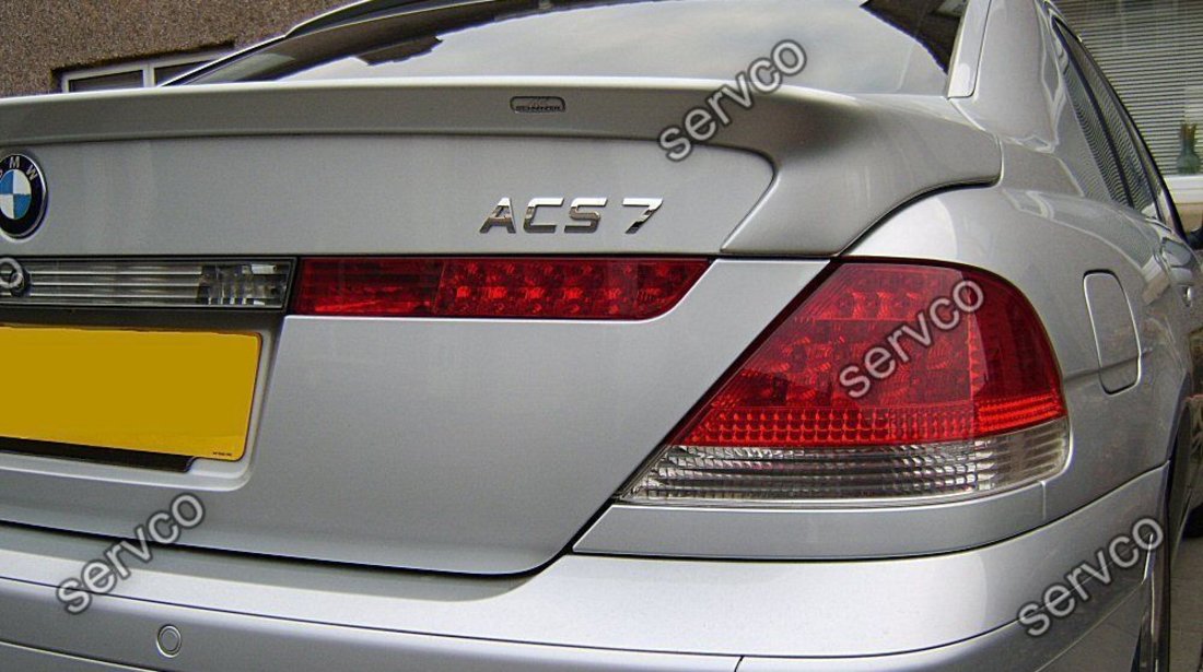 Eleron spoiler adaos portbagaj sport tuning BMW E65 Seria 7 ACS Ac Schnitzer 2001-2008 v1