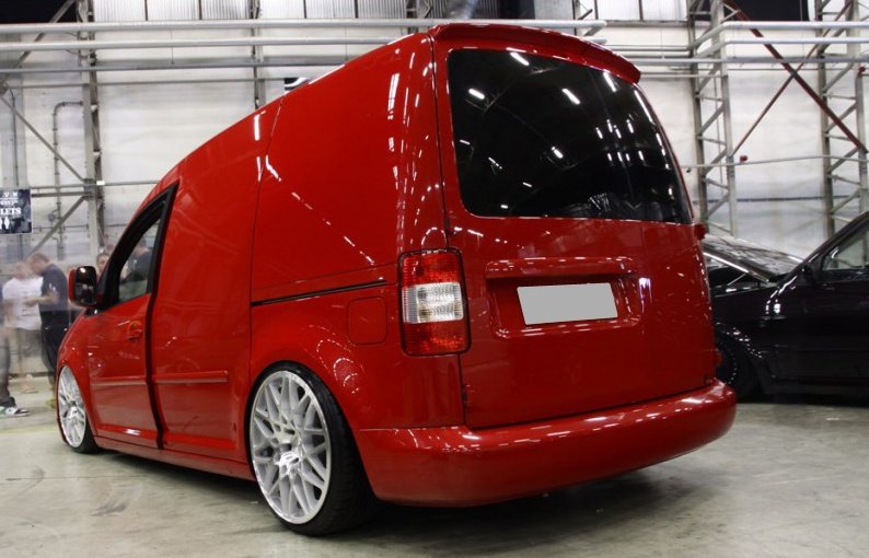 Eleron spoiler adaos Volkswagen Caddy 2K 2003-2015 v1