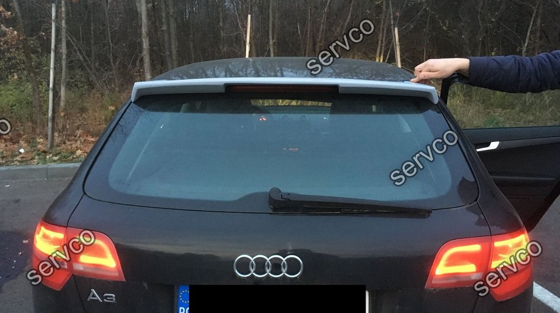 Eleron spoiler Audi A3 8P Sportback RS3 S3 Votex Sline 2005-2012 v3