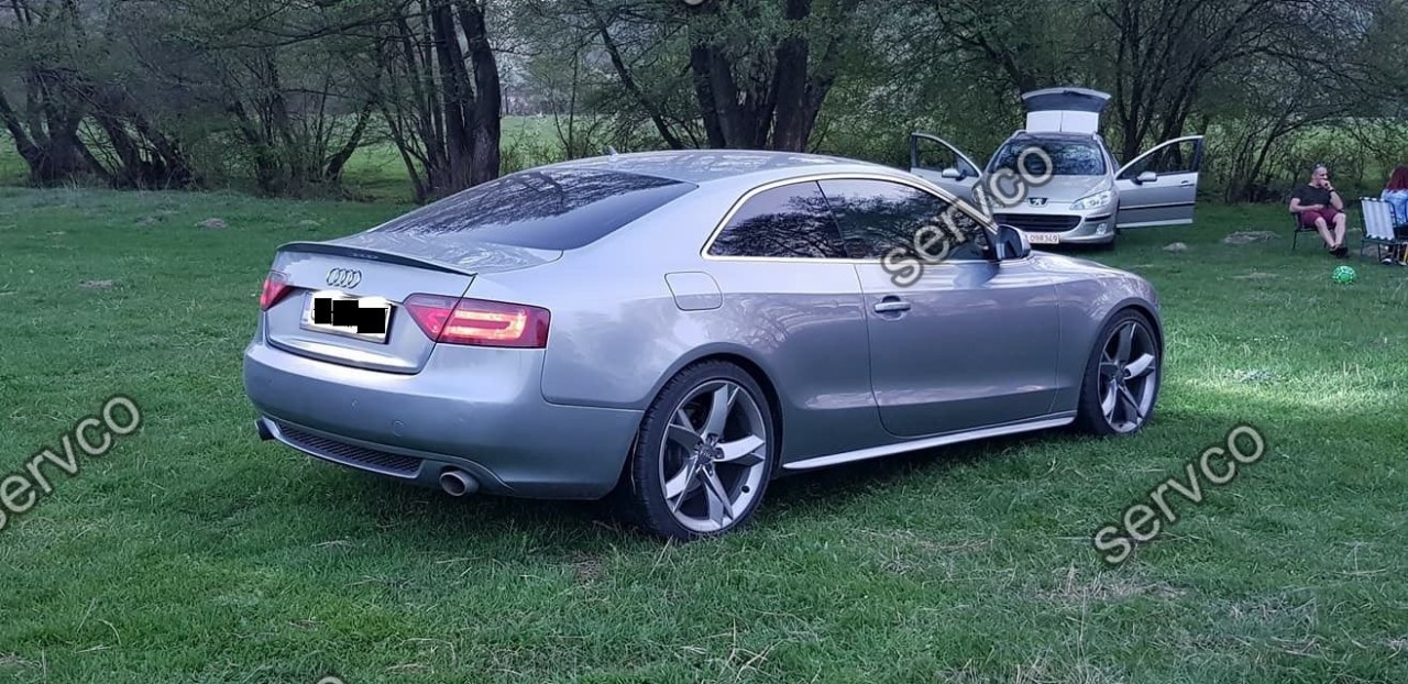 Eleron spoiler Audi A5 8T 8T3 Coupe S5 RS5 Sline ver. 1