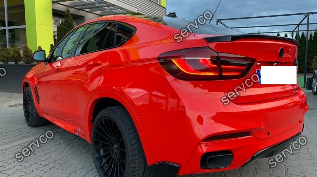 Eleron spoiler BMW X6 F16 M50D Aero 2014-2018 v1