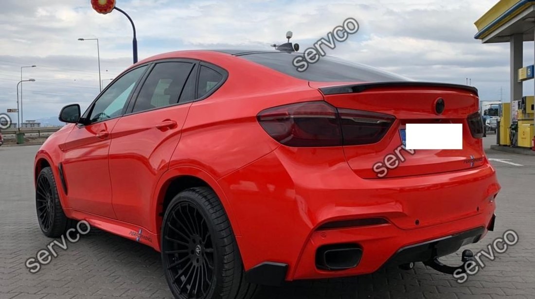 Eleron spoiler BMW X6 F16 M50D Aero 2014-2018 v1