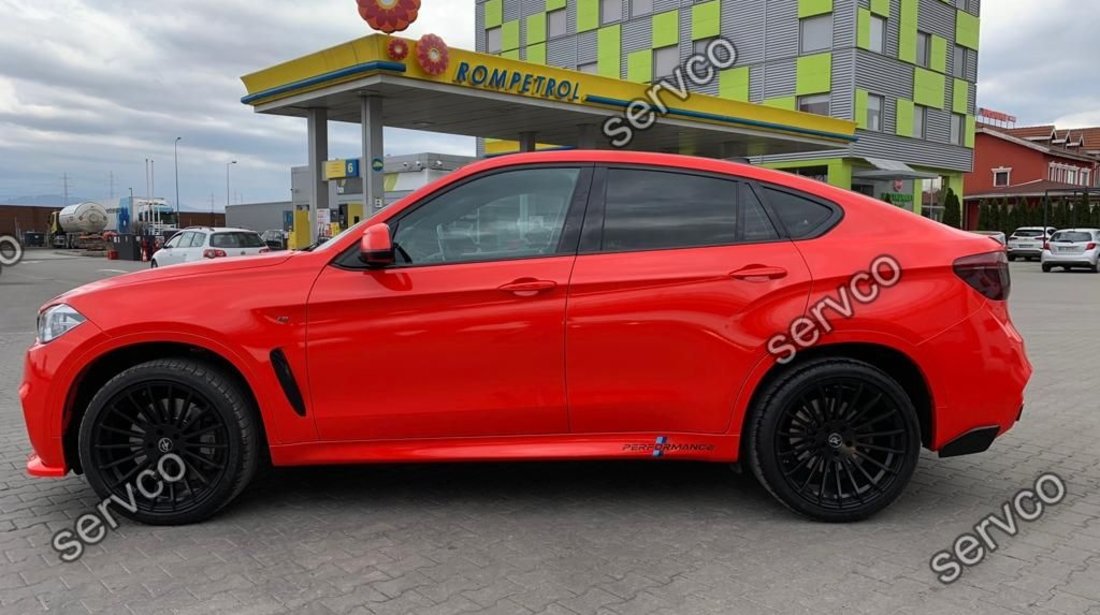 Eleron spoiler BMW X6 F16 M50D Aero 2014-2018 v1