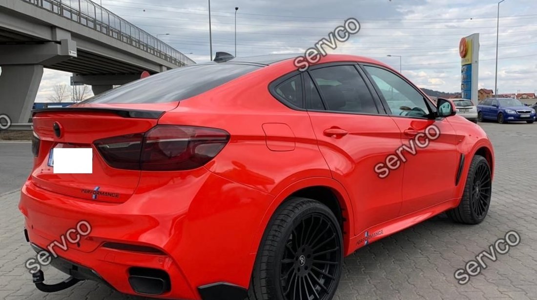 Eleron spoiler BMW X6 F16 M50D Aero 2014-2018 v1