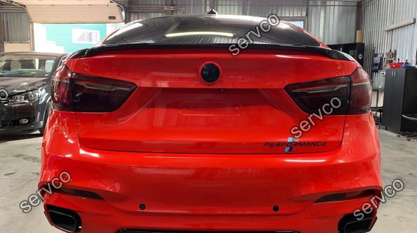 Eleron spoiler BMW X6 F16 M50D Aero 2014-2018 v1