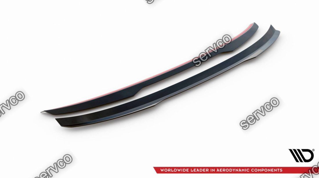 Eleron spoiler cap Audi A6 C8 Sedan 2019- v8 - Maxton Design