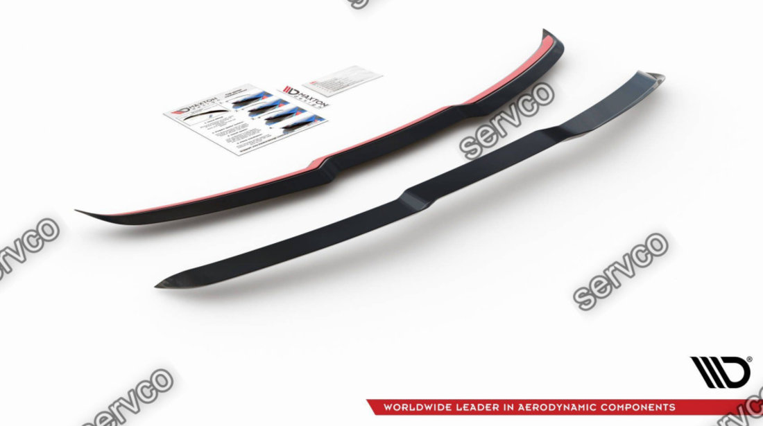 Eleron spoiler cap Audi A6 RS6 C8 2019- v2 - Maxton Design