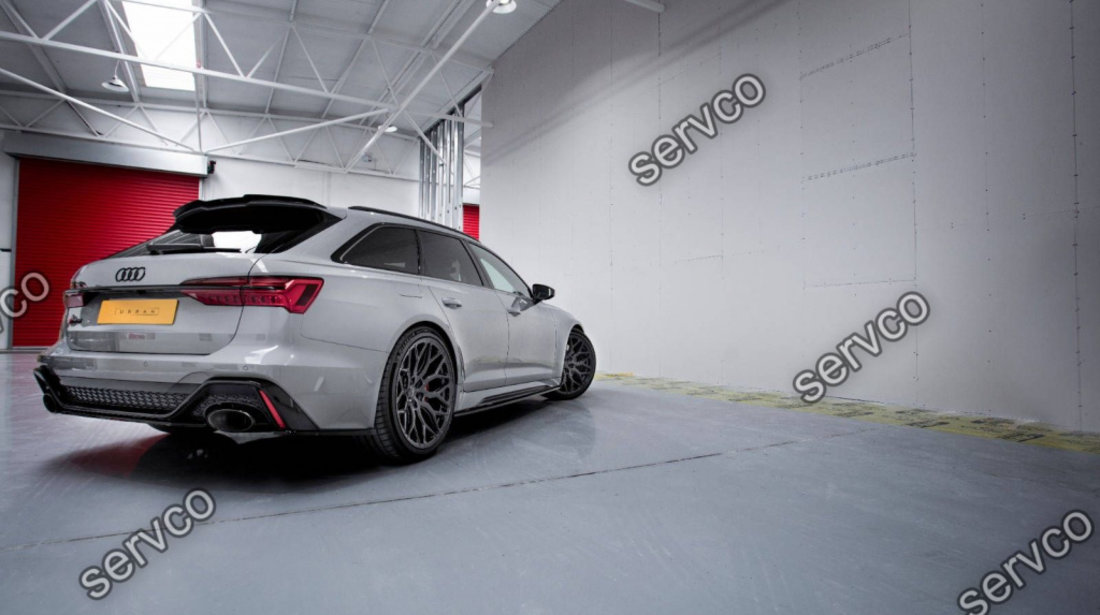 Eleron spoiler cap Audi A6 RS6 C8 2019- v2 - Maxton Design