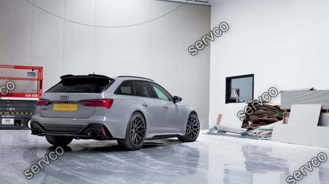 Eleron spoiler cap Audi A6 RS6 C8 2019- v3 - Maxton Design