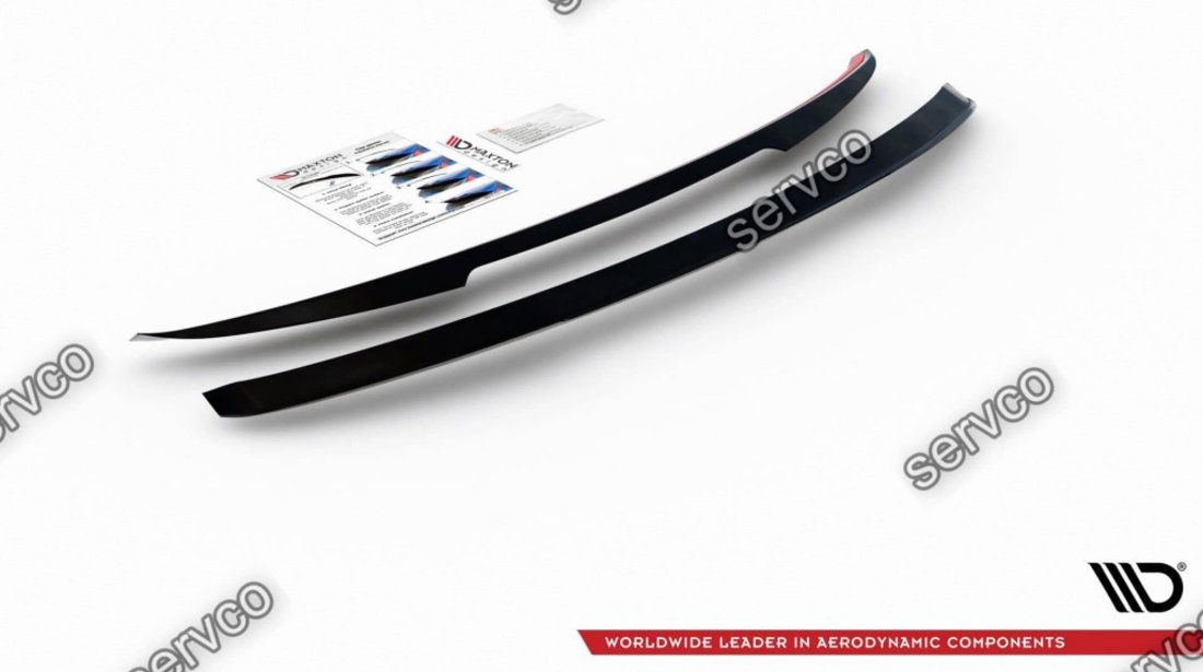 Eleron spoiler cap Audi A6 S-Line S6 C8 Avant 2019- v1 - Maxton Design