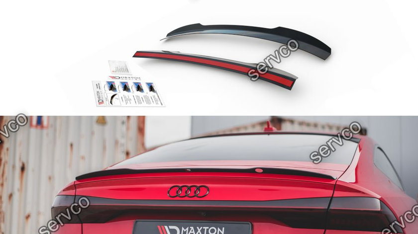 Eleron spoiler cap Audi A7 C8 S-Line 2017- v1 - Maxton Design