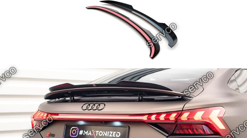 Eleron spoiler cap Audi e-Tron GT / RS GT RS Mk1 2021- v1 - Maxton Design