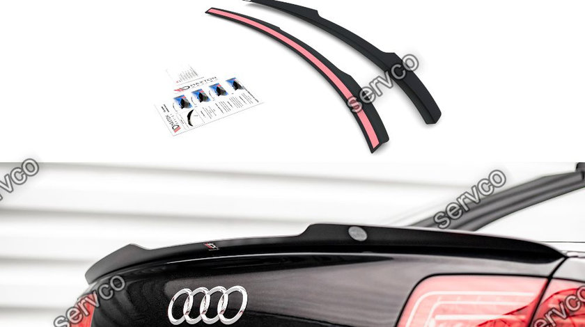 Eleron spoiler cap Audi S8 D3 2006-2010 v2 - Maxton Design