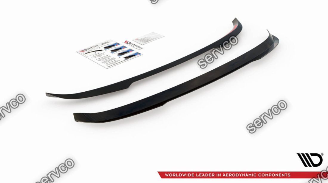 Eleron spoiler cap Bmw Seria 3 Touring G21 M-Pack 2018- v2 - Maxton Design