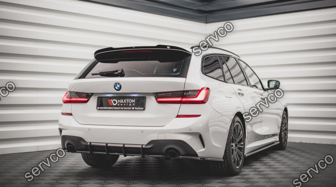 Eleron spoiler cap Bmw Seria 3 Touring G21 M-Pack 2018- v2 - Maxton Design