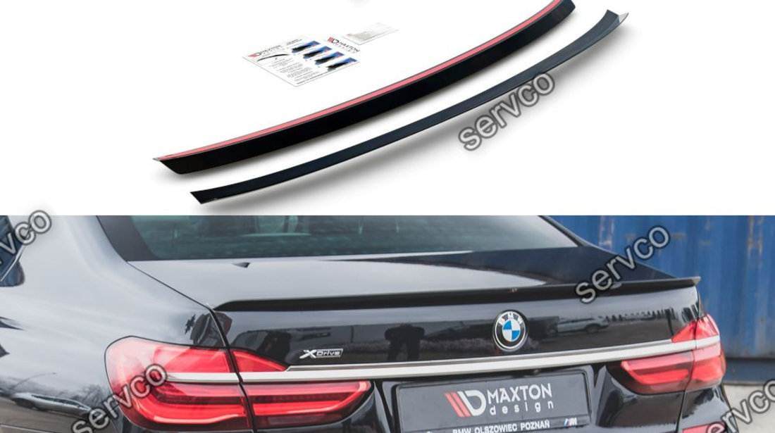 Eleron spoiler cap Bmw Seria 7 G11 M-Pack 2015-2018 v1 - Maxton Design