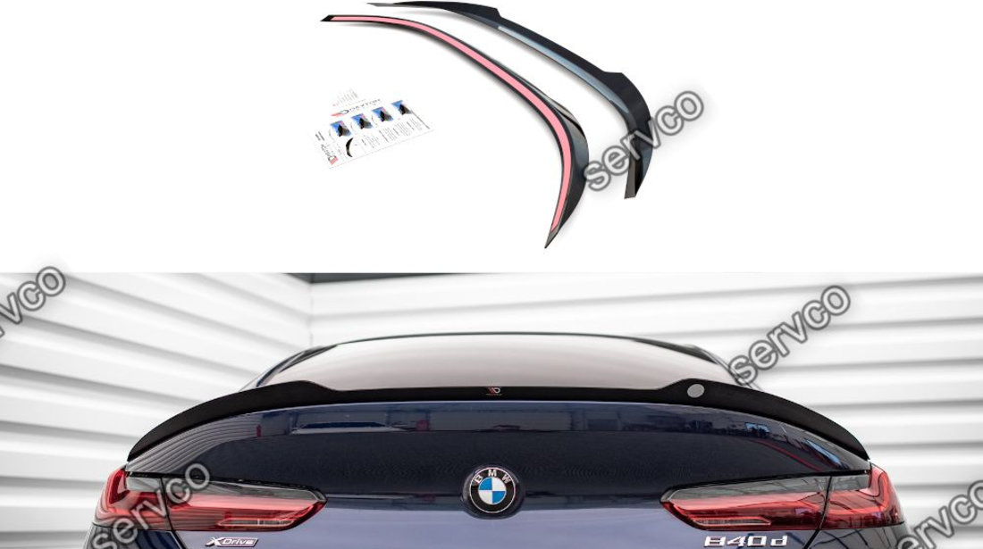 Eleron spoiler cap BMW Seria 8 G16 Gran Coupe M-Pack 2019- v2 - Maxton Design