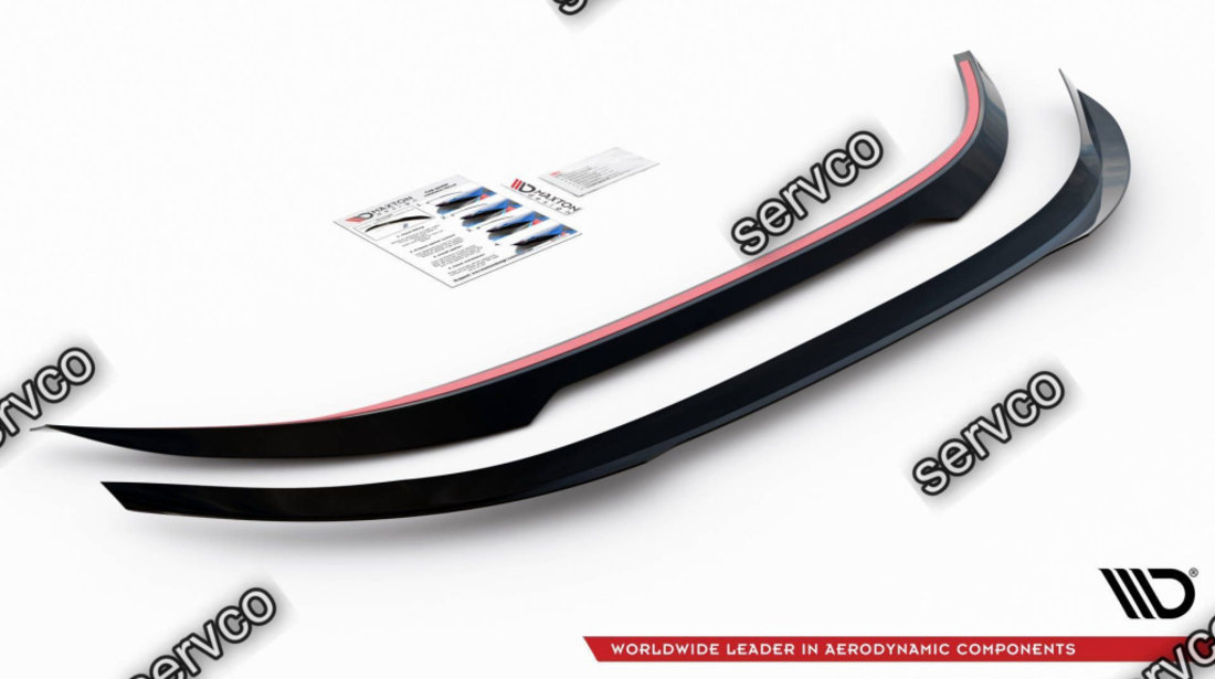 Eleron spoiler cap BMW Seria 8 G16 Gran Coupe M-Pack 2019- v2 - Maxton Design