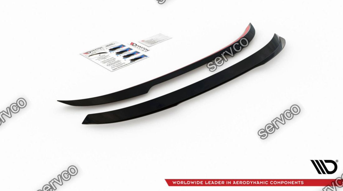 Eleron spoiler cap Bmw X1 M-Pack F48 2015-2019 v1 - Maxton Design