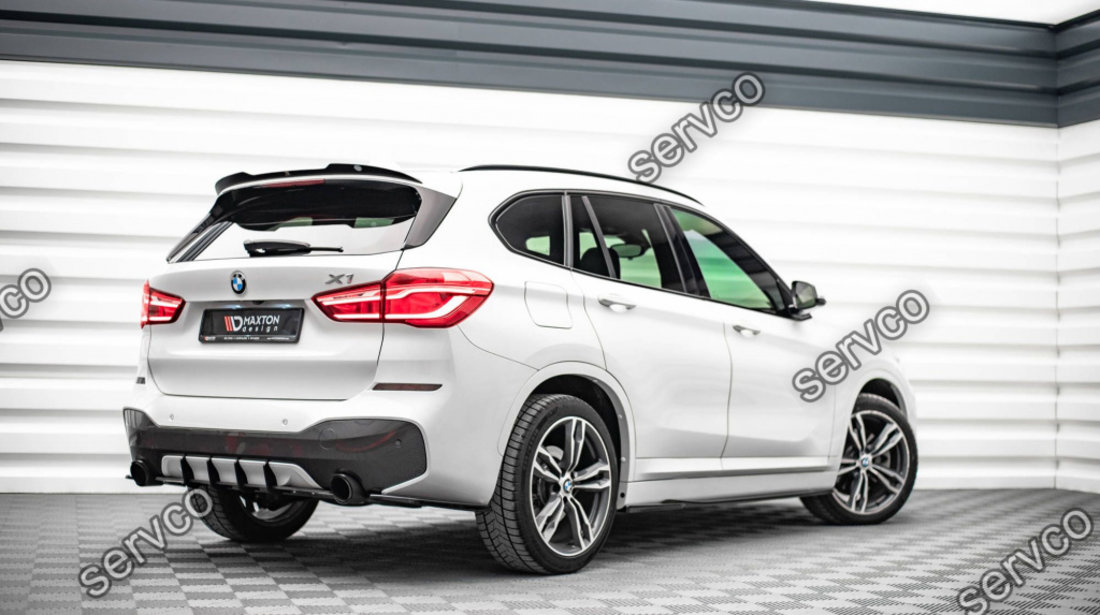 Eleron spoiler cap Bmw X1 M-Pack F48 2015-2019 v1 - Maxton Design