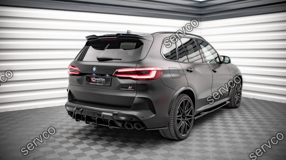 Eleron spoiler cap Bmw X5M F95 2018- v1 - Maxton Design