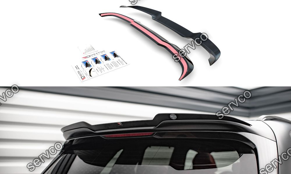 Eleron spoiler cap Bmw X5M F95 2018- v1 - Maxton Design