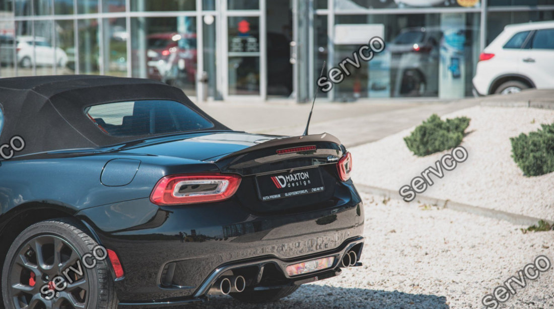 Eleron spoiler cap Fiat 124 Spider Abarth 2017- v1 - Maxton Design