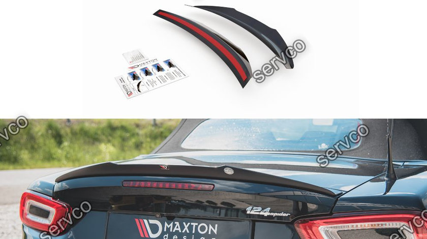 Eleron spoiler cap Fiat 124 Spider Abarth 2017- v1 - Maxton Design