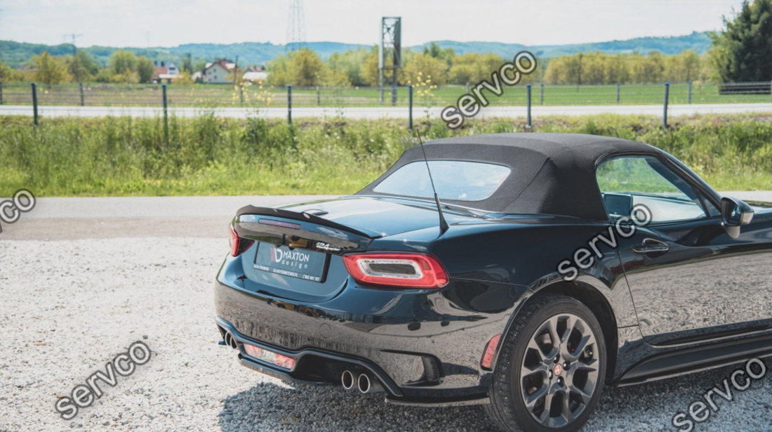 Eleron spoiler cap Fiat 124 Spider Abarth 2017- v1 - Maxton Design