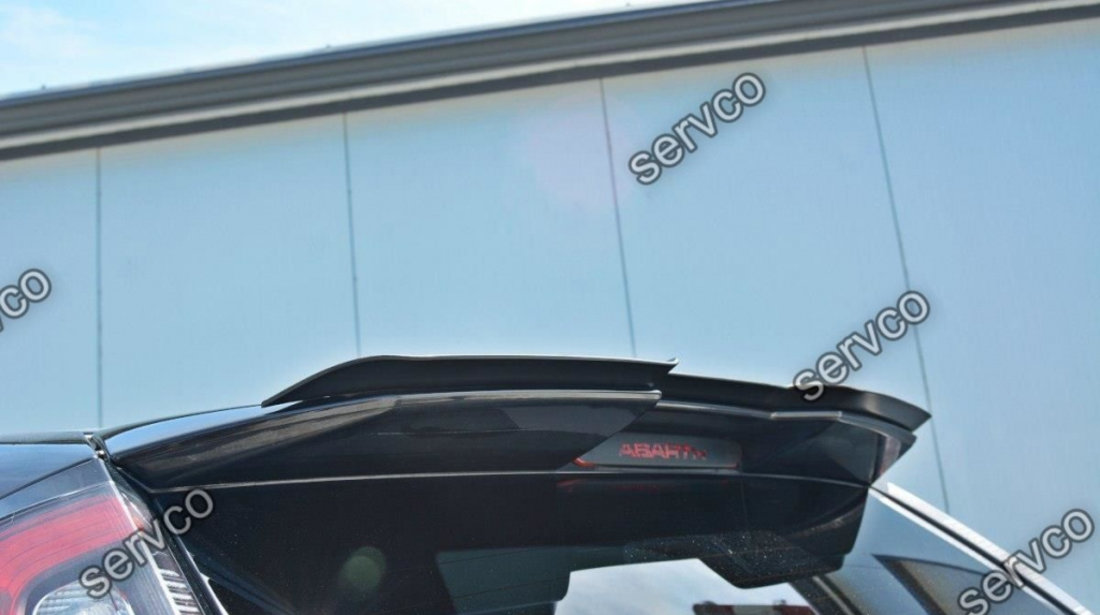 Eleron spoiler cap Fiat Grande Punto Evo Abarth 2010-2014 v2 - Maxton Design