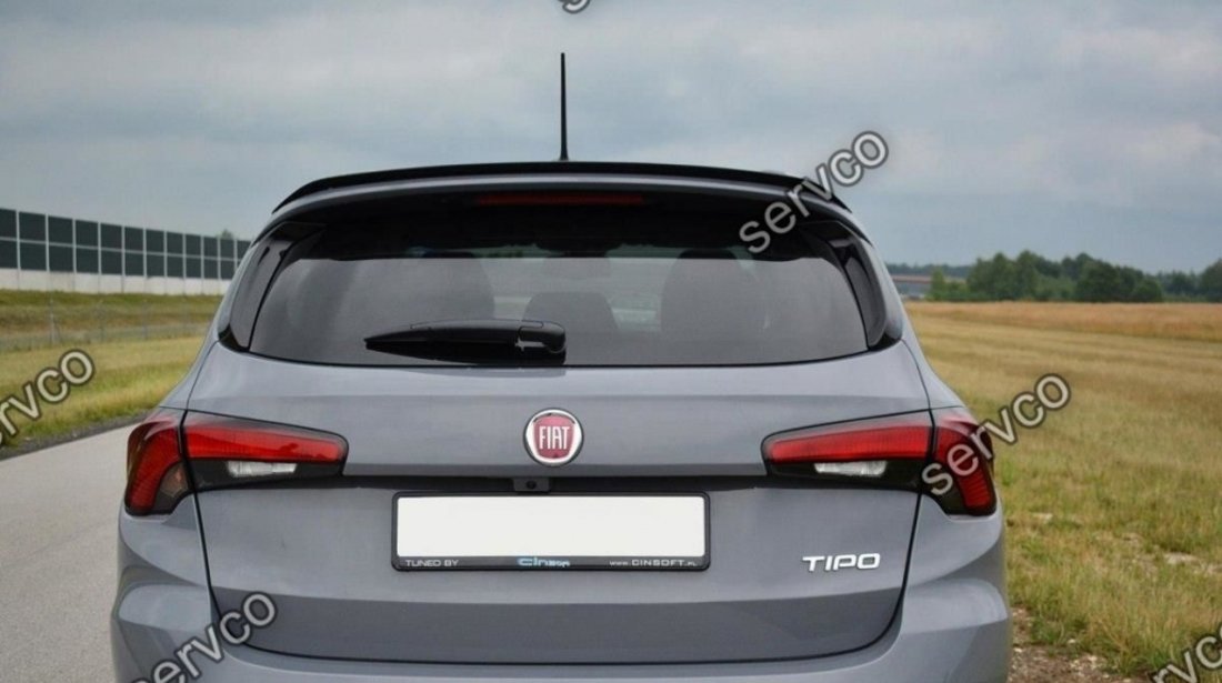 Eleron spoiler cap Fiat Tipo S-Design 2016- v1 - Maxton Design