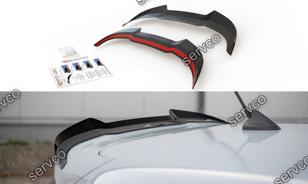 Eleron spoiler cap Ford Fiesta Mk 8 ST 2018- v11 - Maxton Design