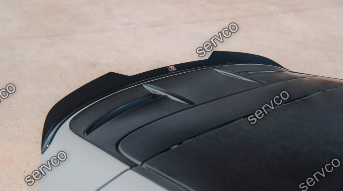 Eleron spoiler cap Ford Fiesta Mk7 ST Black and White Edition Facelift 2013-2016 v12 - Maxton Design