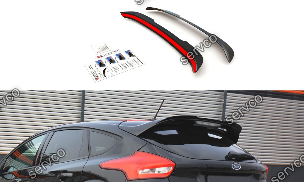 Eleron spoiler cap Ford Focus ST-Line Mk3 2015-2018 v24 - Maxton Design