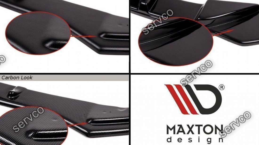 Eleron spoiler cap Ford S-Max Mk1 Facelift 2010-2015 v2 - Maxton Design
