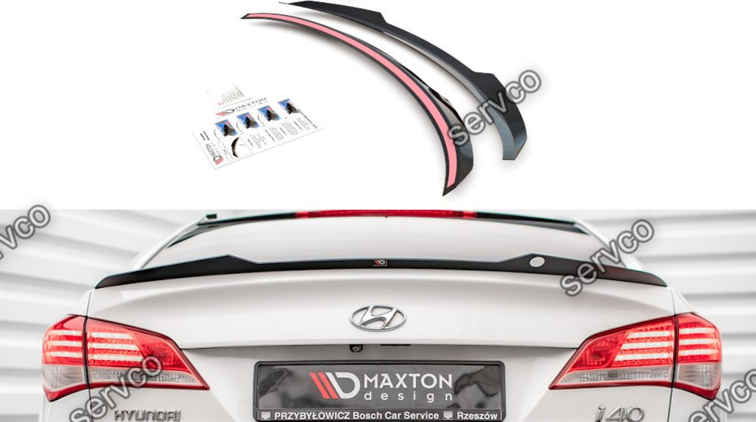 Eleron spoiler cap Hyundai I40 Mk1 2011-2014 v1 - Maxton Design