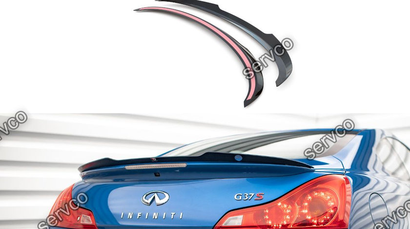 Eleron spoiler cap Infiniti G37 Coupe 2009-2013 v2 - Maxton Design