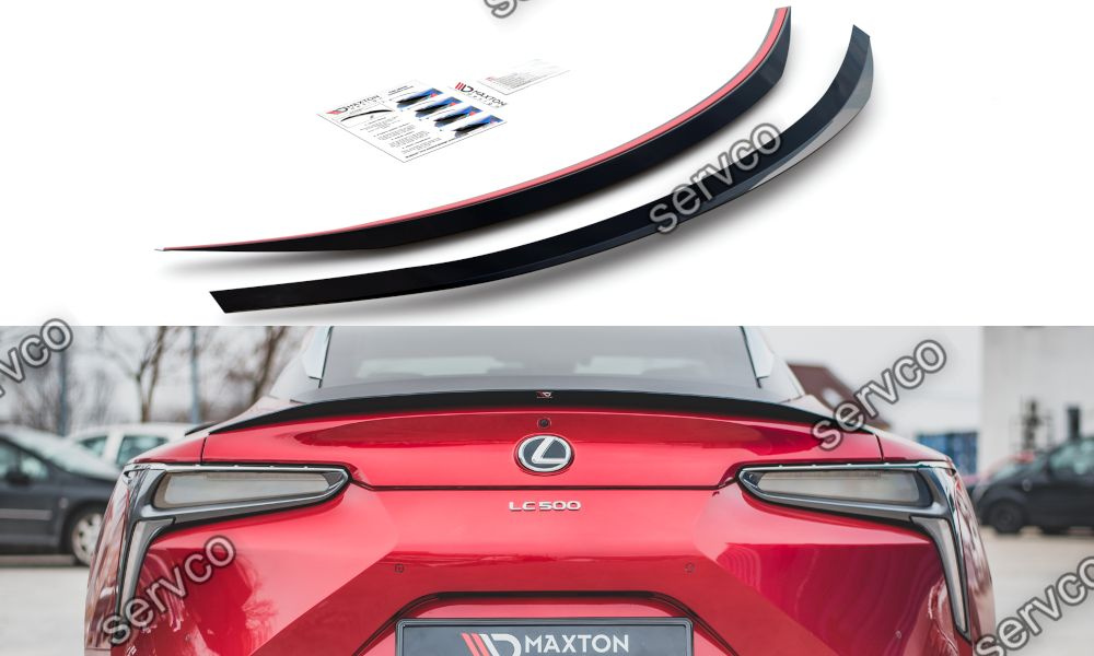 Eleron spoiler cap Lexus LC 500 2017- v1 - Maxton Design