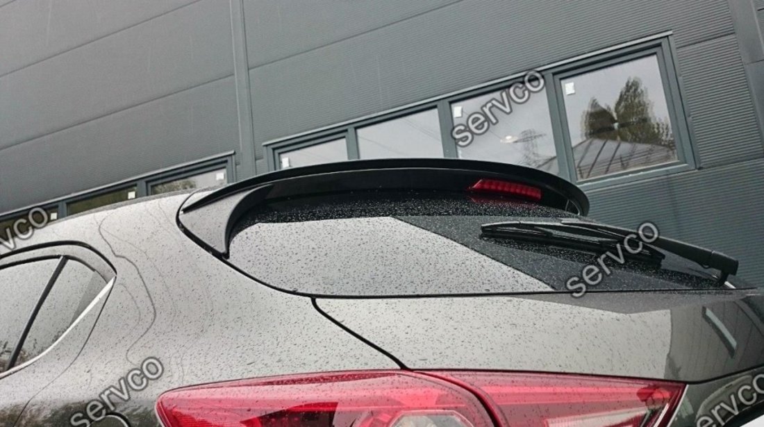 Eleron spoiler cap Mazda 3 Mk3 BM Facelift 2016-2018 v2 - Maxton Design