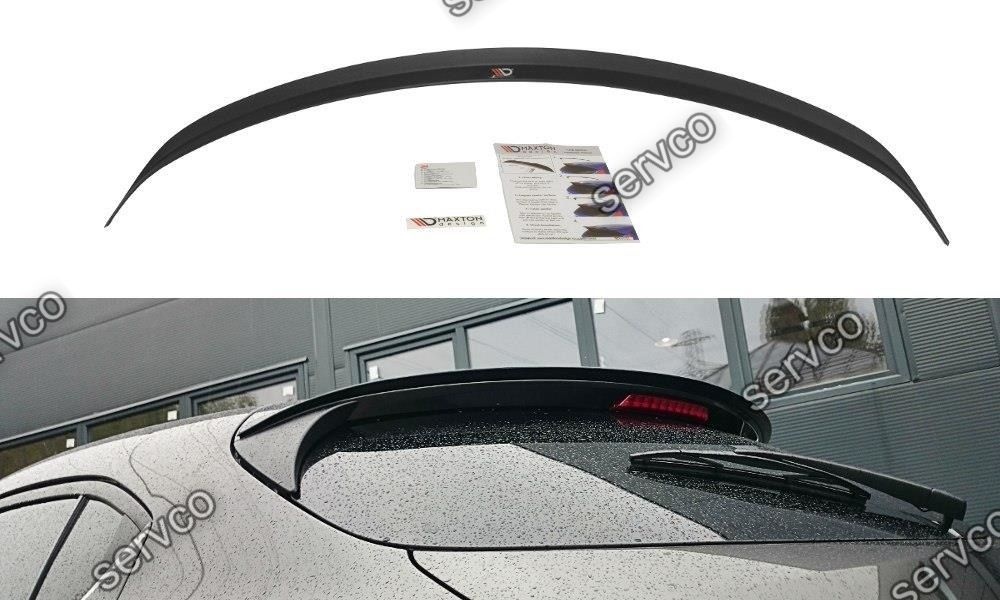 Eleron spoiler cap Mazda 3 Mk3 BM Facelift 2016-2018 v2 - Maxton Design