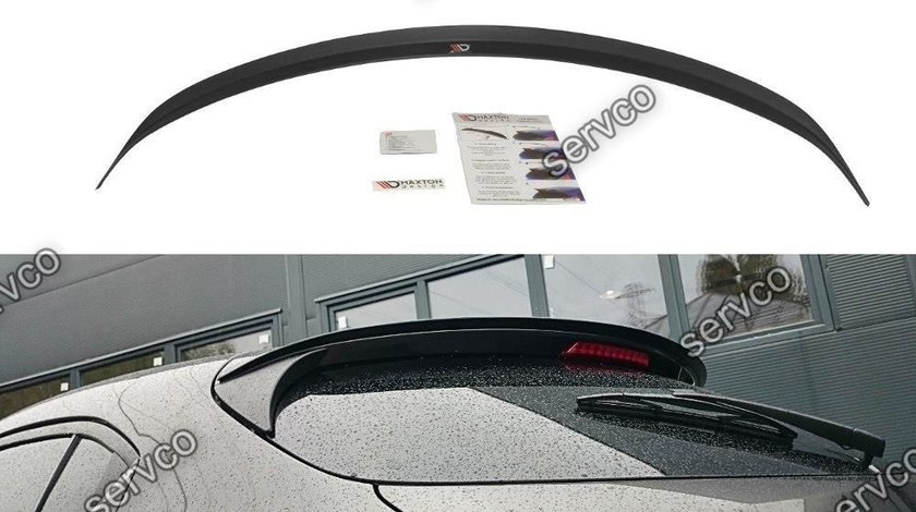 Eleron spoiler cap Mazda 3 Mk3 BM Facelift 2016-2018 v2 - Maxton Design