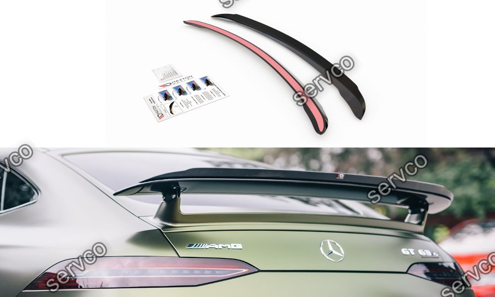 Eleron spoiler cap Mercedes AMG GT 63 S 4 Door-Coupe 2018- v1 - Maxton Design