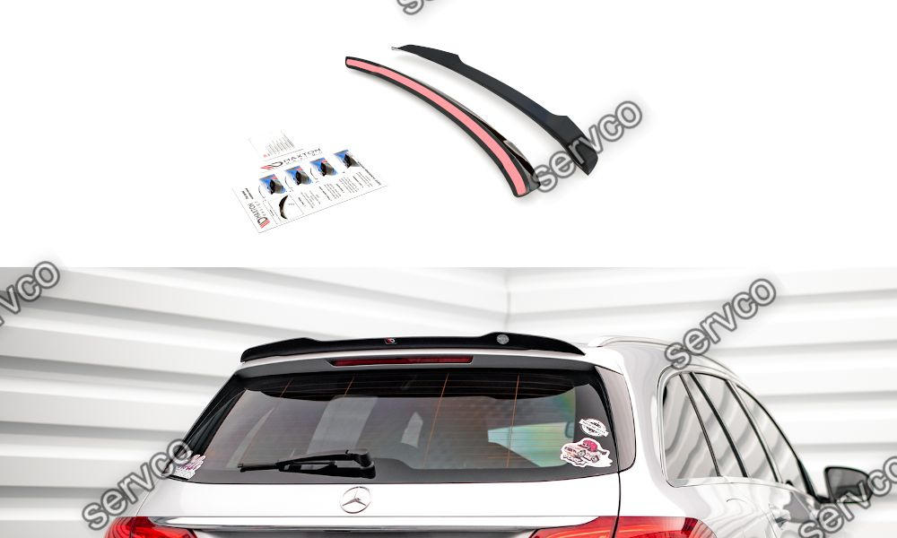 Eleron spoiler cap Mercedes C Class Estate S205 2014-2018 v3 - Maxton Design