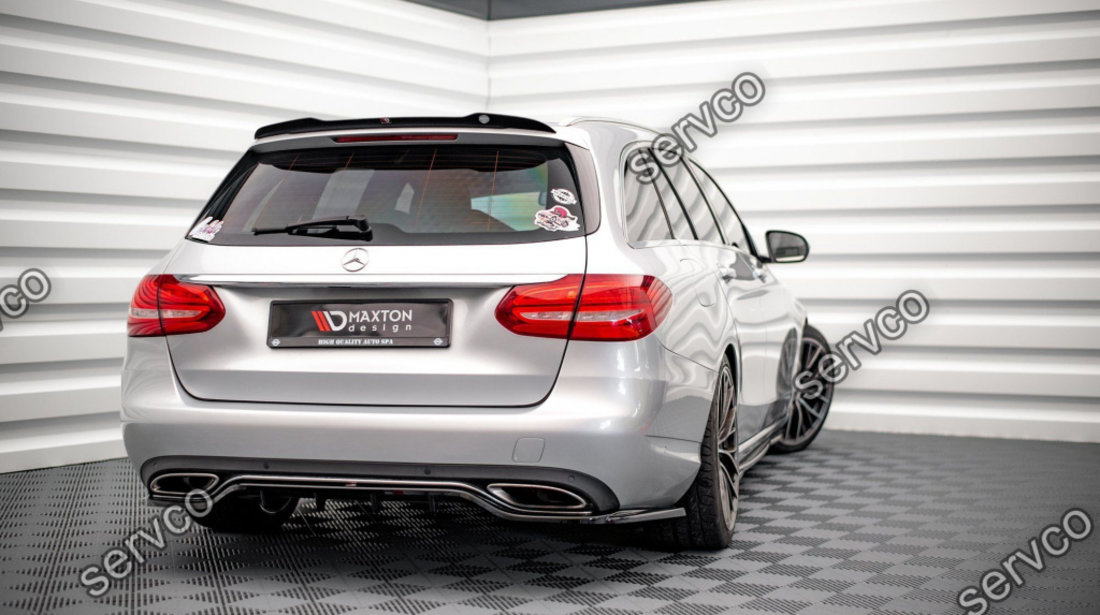 Eleron spoiler cap Mercedes C Class Estate S205 2014-2018 v3 - Maxton Design