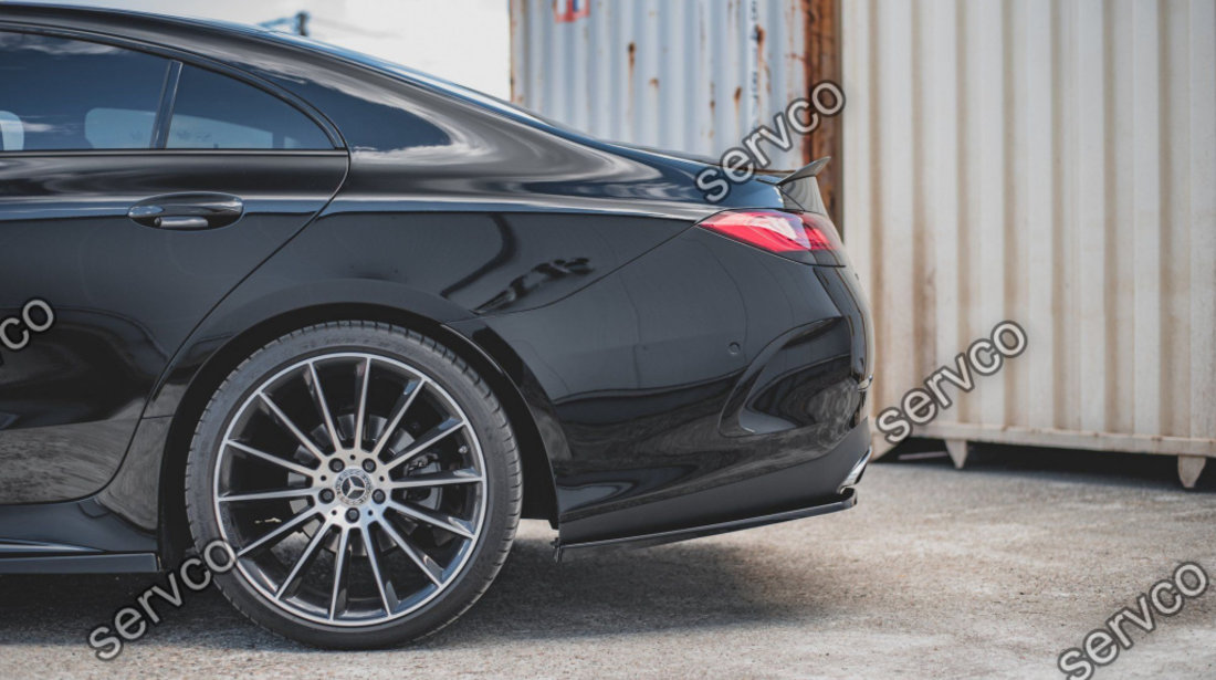 Eleron spoiler cap Mercedes CLS C257 AMG-Line 2018- v1 - Maxton Design