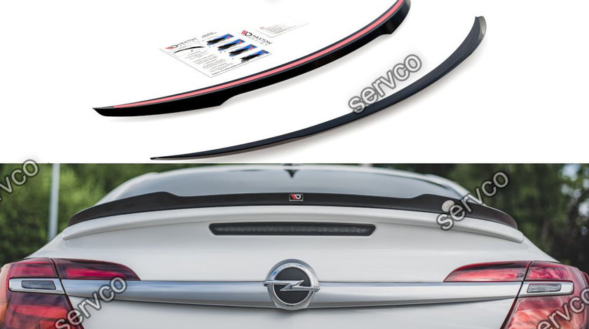 Eleron spoiler cap Opel Insignia Mk1 OPC Facelift 2013-2017 v2 - Maxton Design